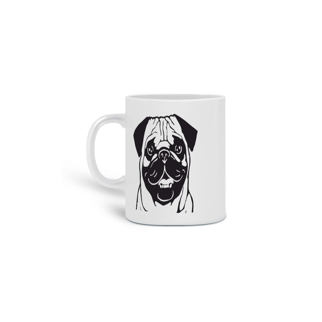 CANECA CACHORRO PUG