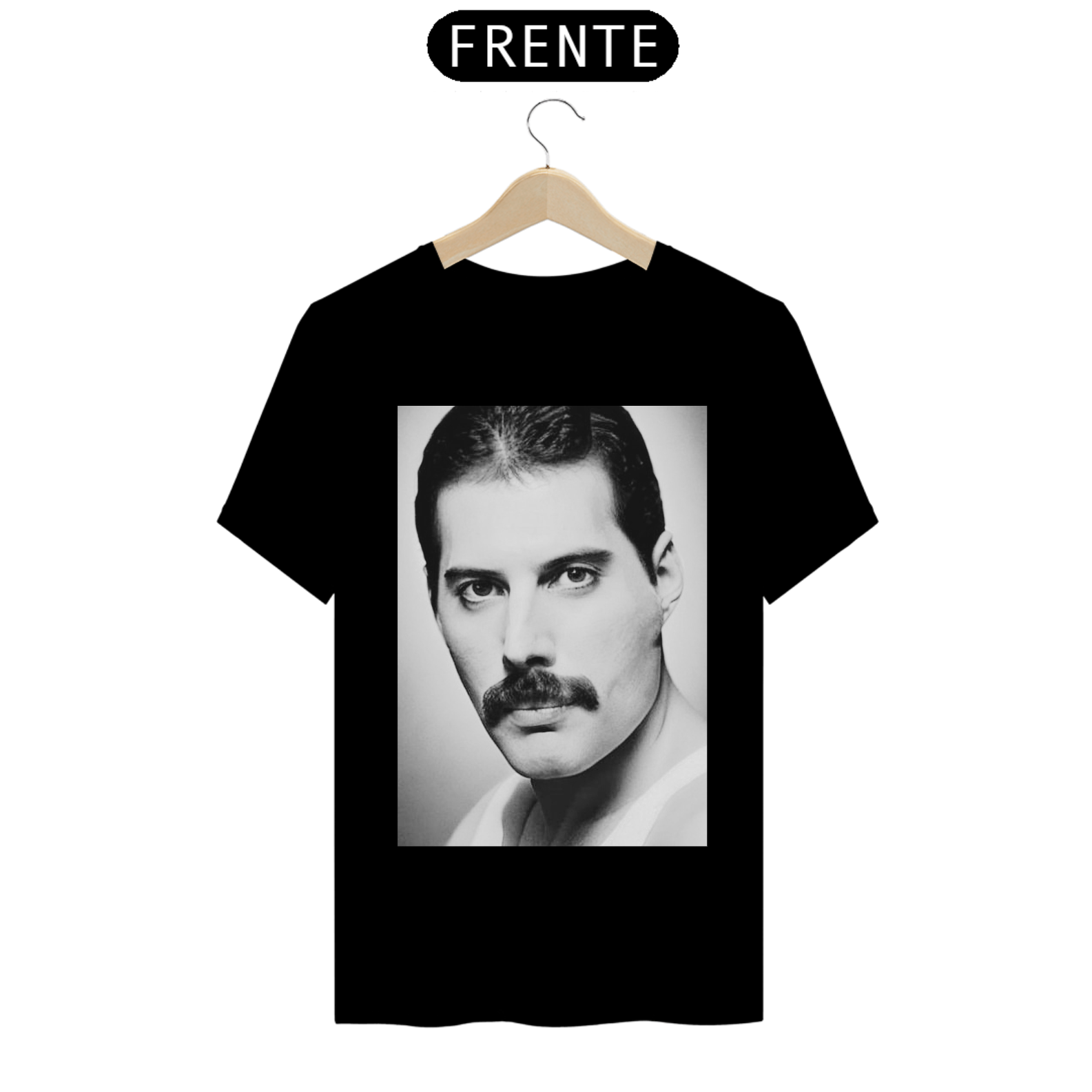 QUEEN - FREDDIE MERCURY B&W