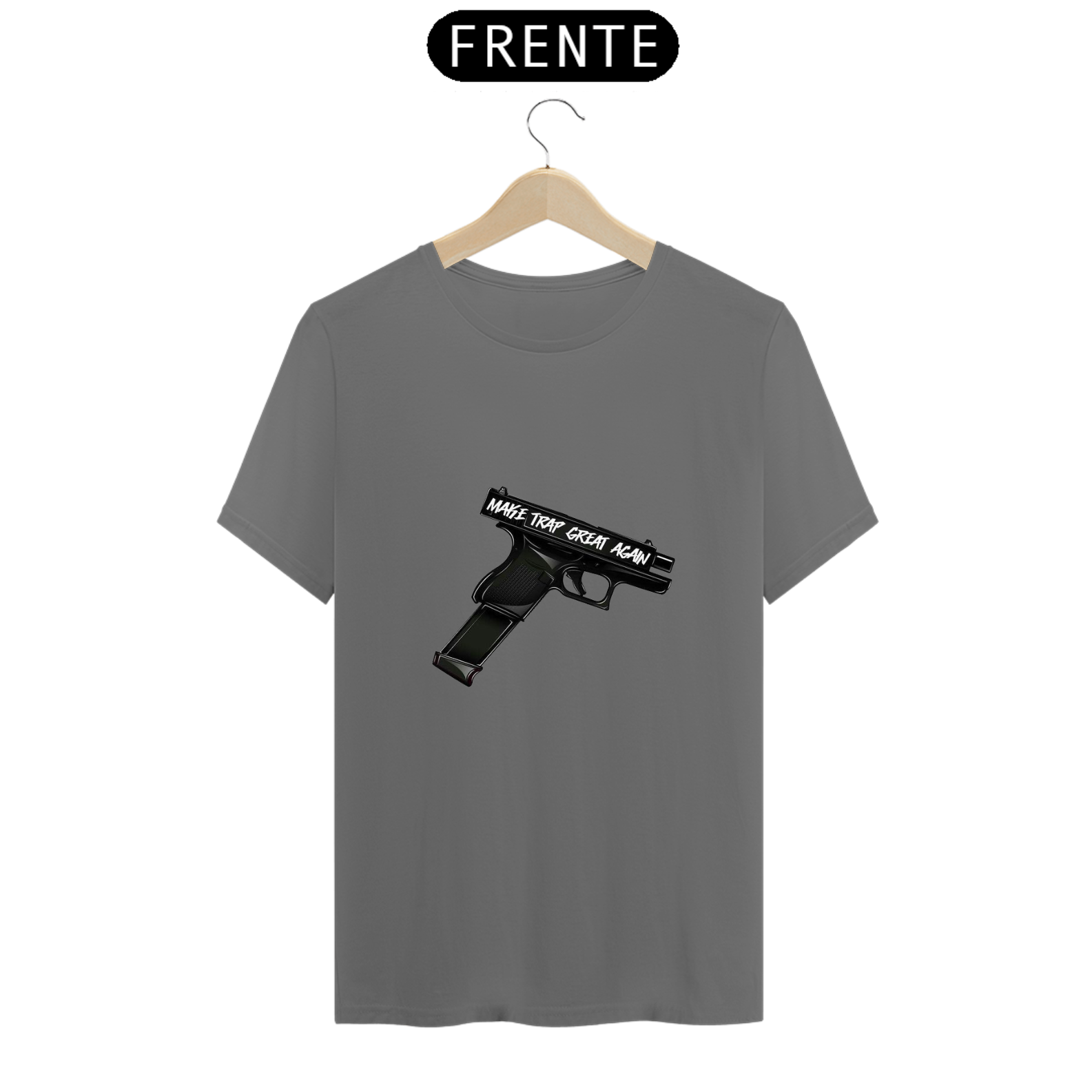 Nome do produto  camiseta metal trap