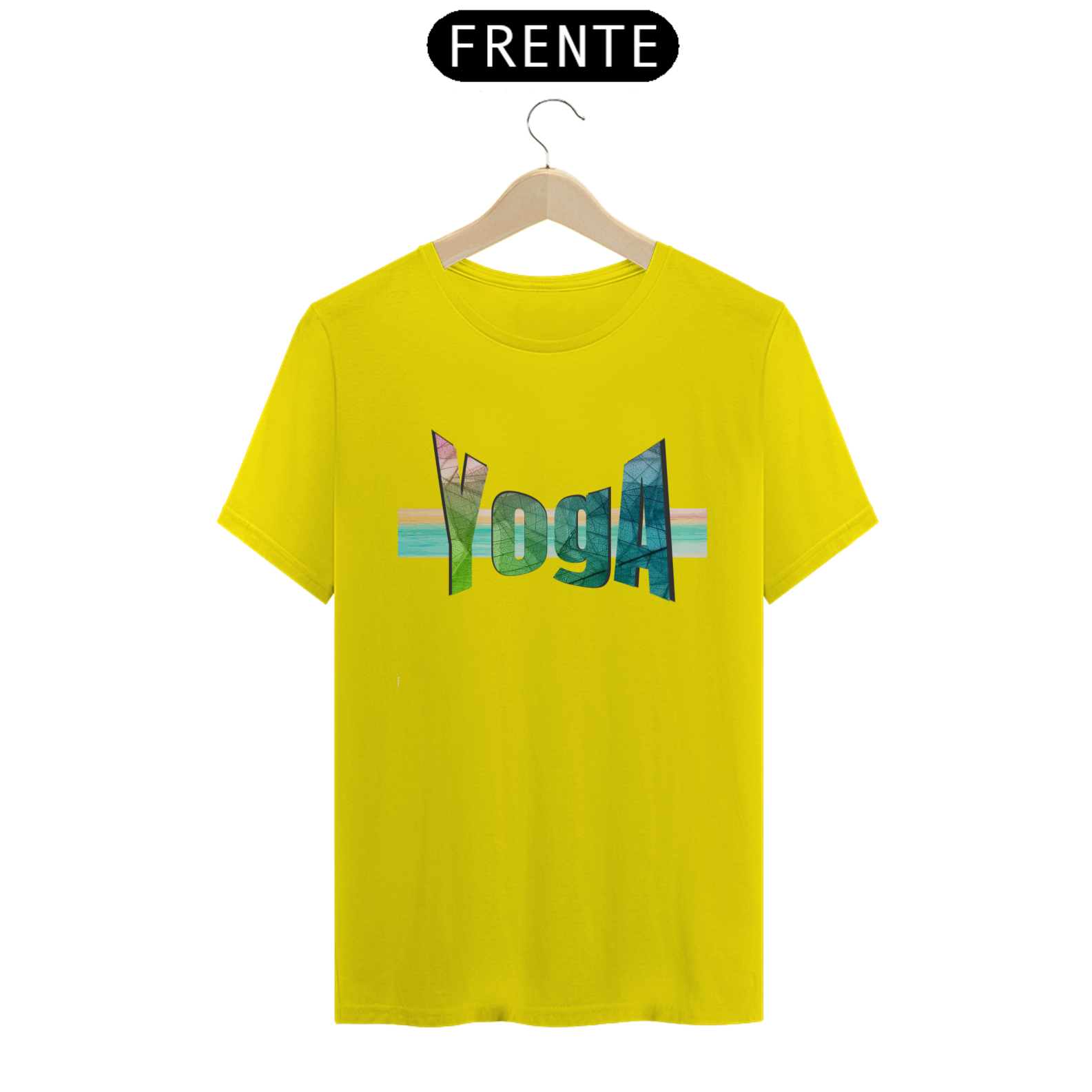 Camiseta Masculina Ilustração Yoga