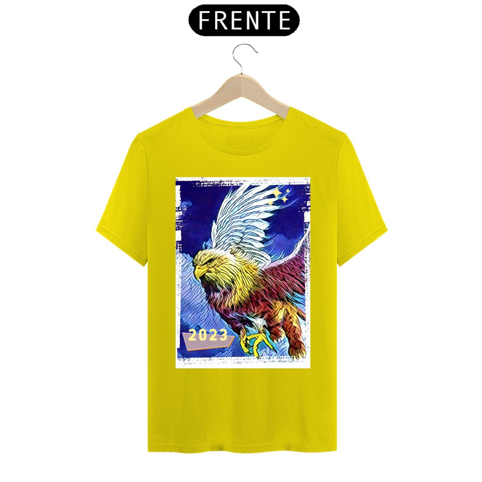 Camiseta estampa grifo