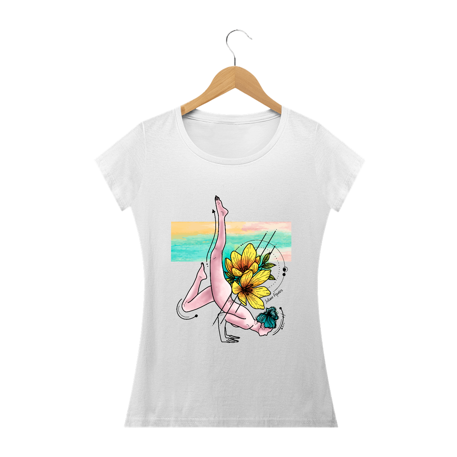 Baby Long ilustração yoga trilhart