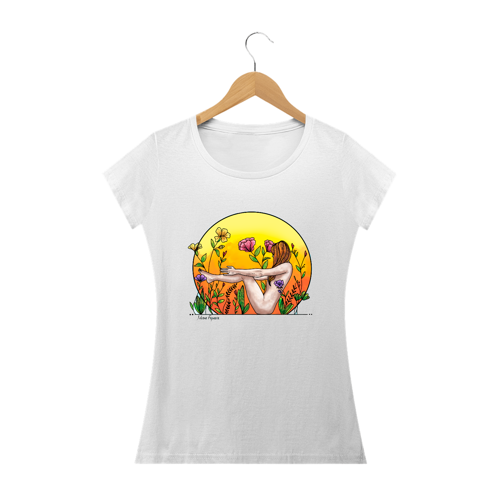 Baby Long ilustração yoga