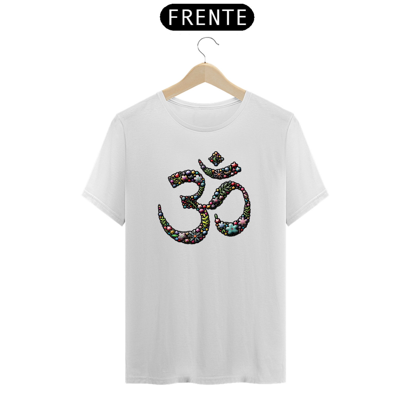 Camiseta Ilustração Yoga OM
