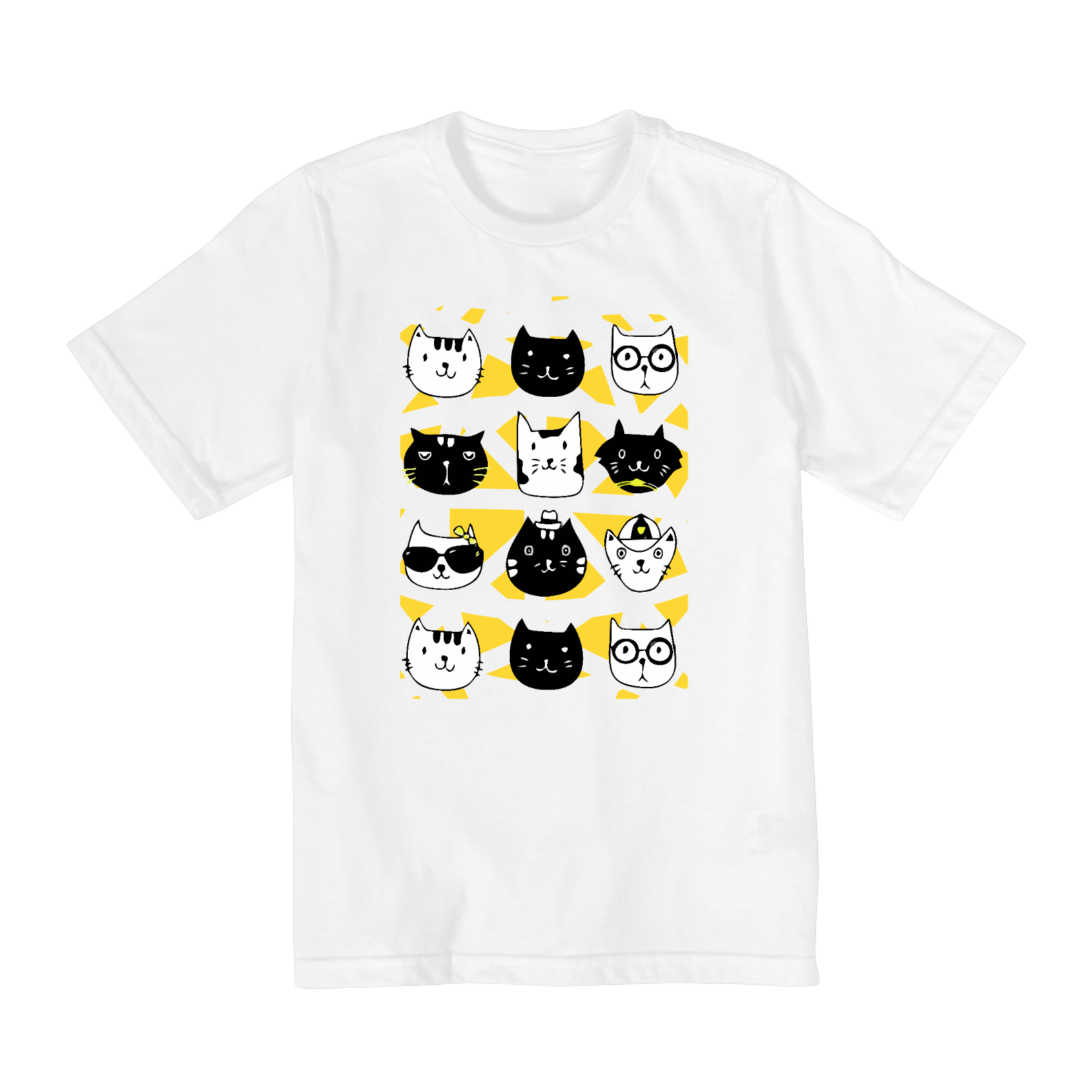 T-shirt infantil - Gatinhos divertidos