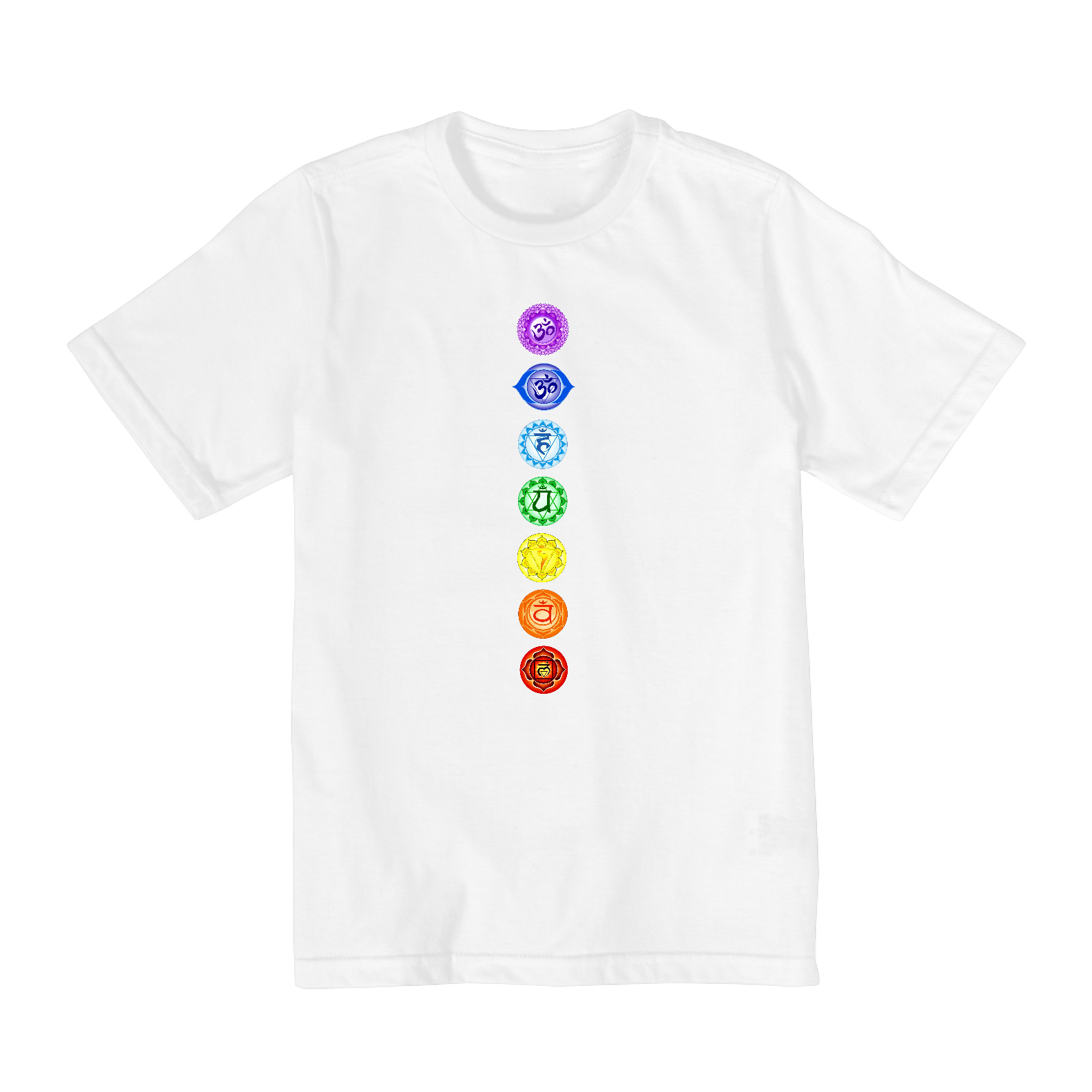 Camiseta infantil 7 Chakras