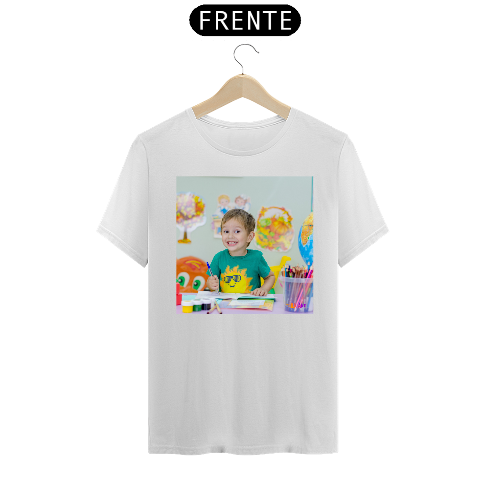 Camiseta com foto Trilh-art