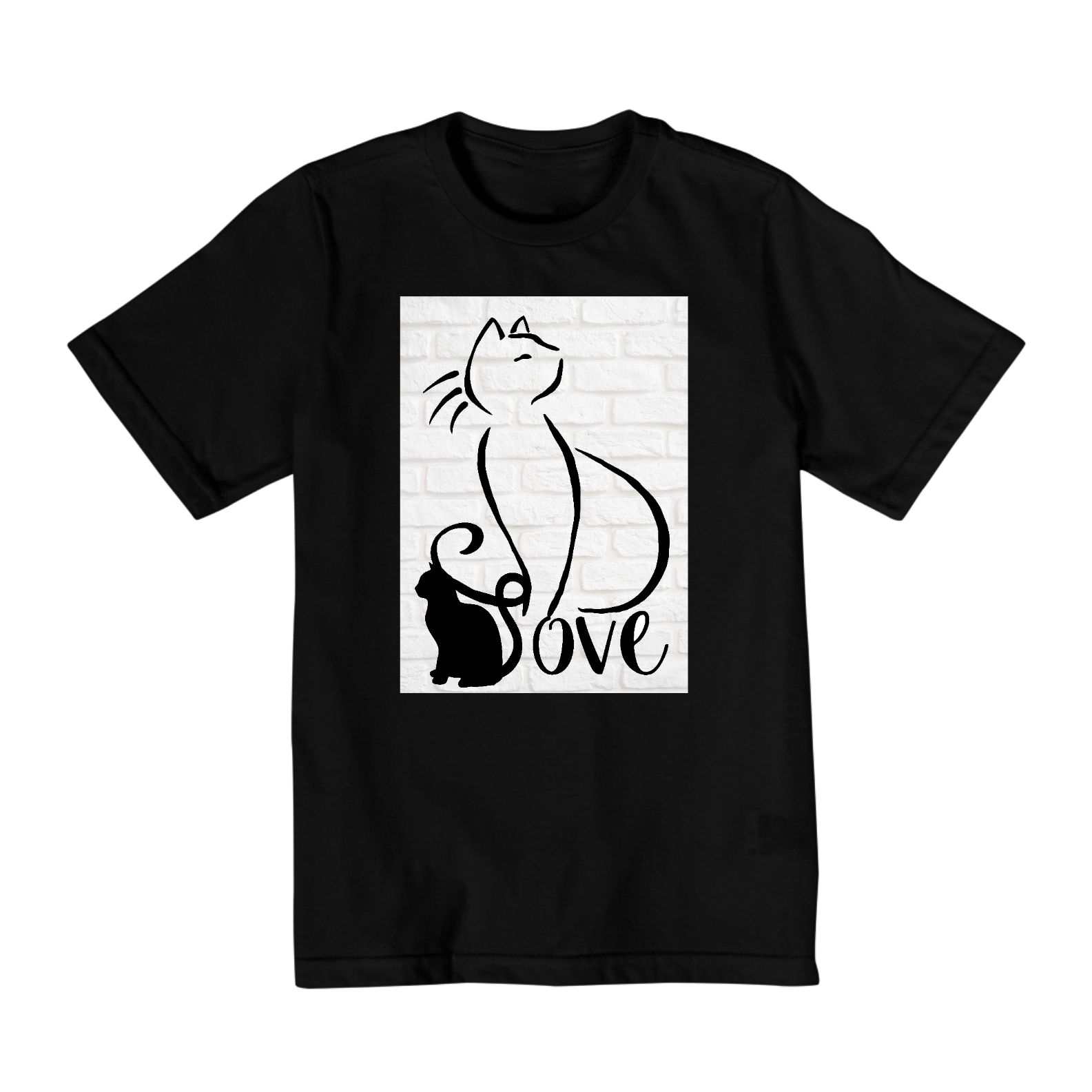 T-shirt infantil - Gatinhos divertidos