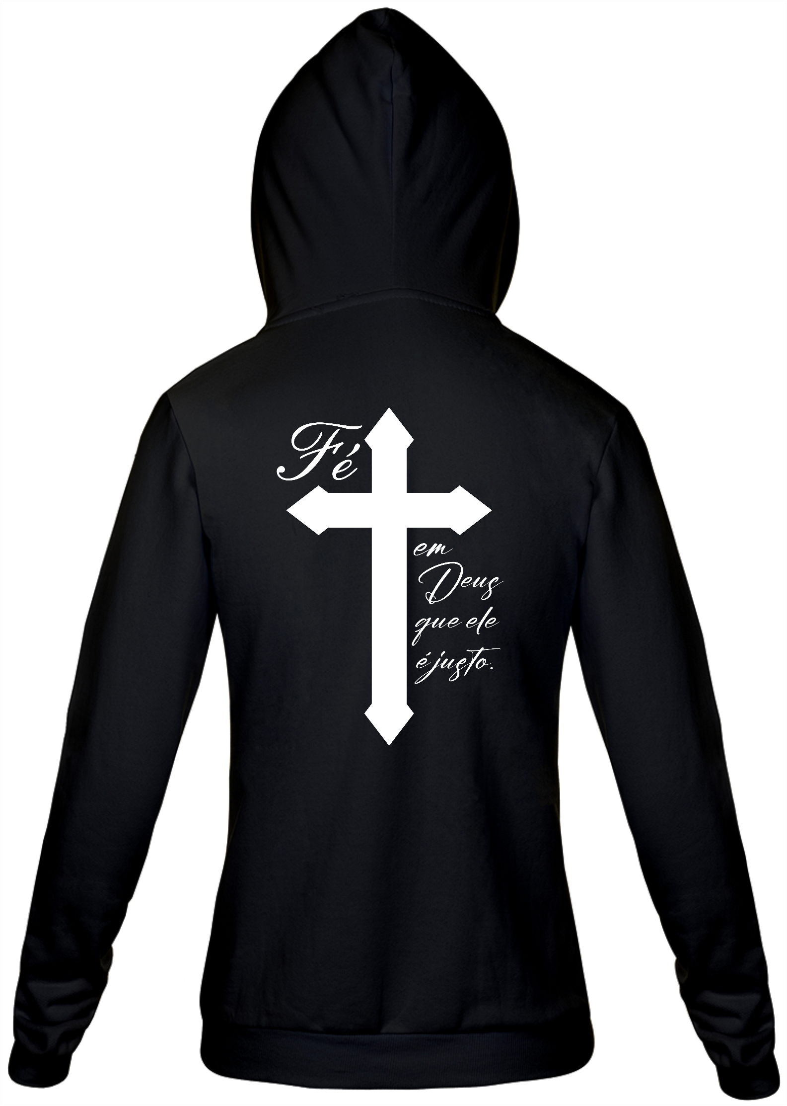 Moletom Fé em Deus que ele é justo
