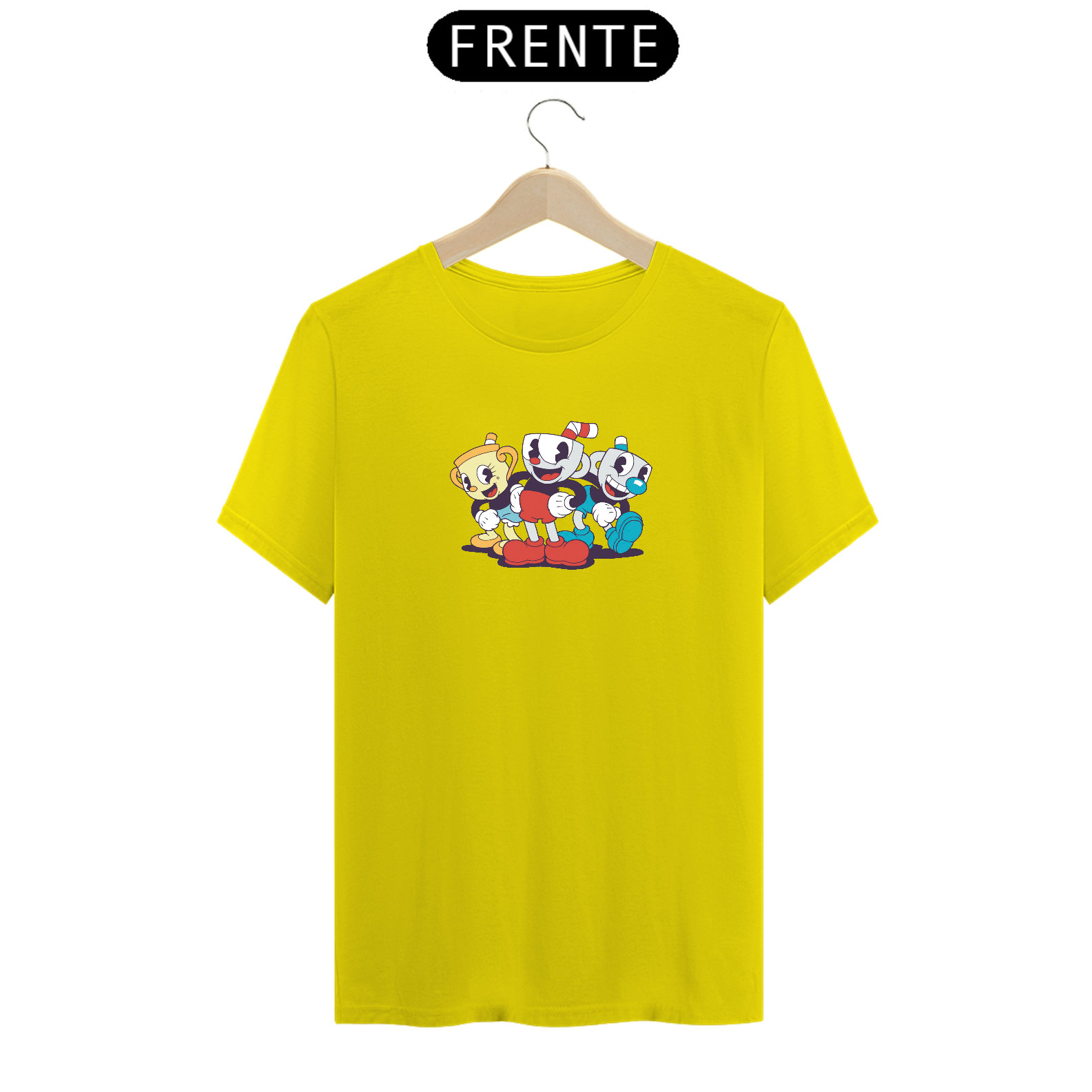 Nome do produto  Camiseta Cuphead M01