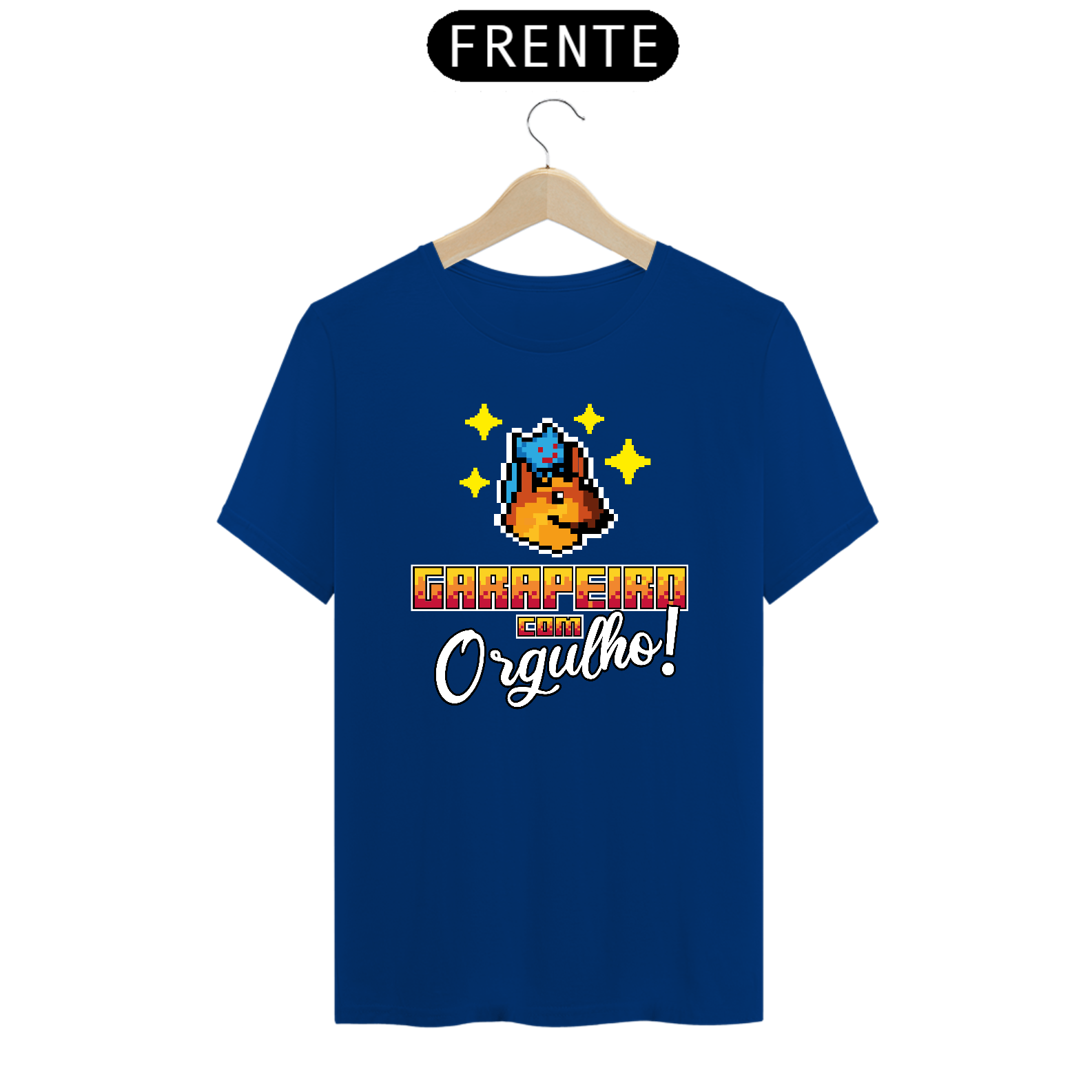 Camiseta Garapeiro com Orgulho Preta