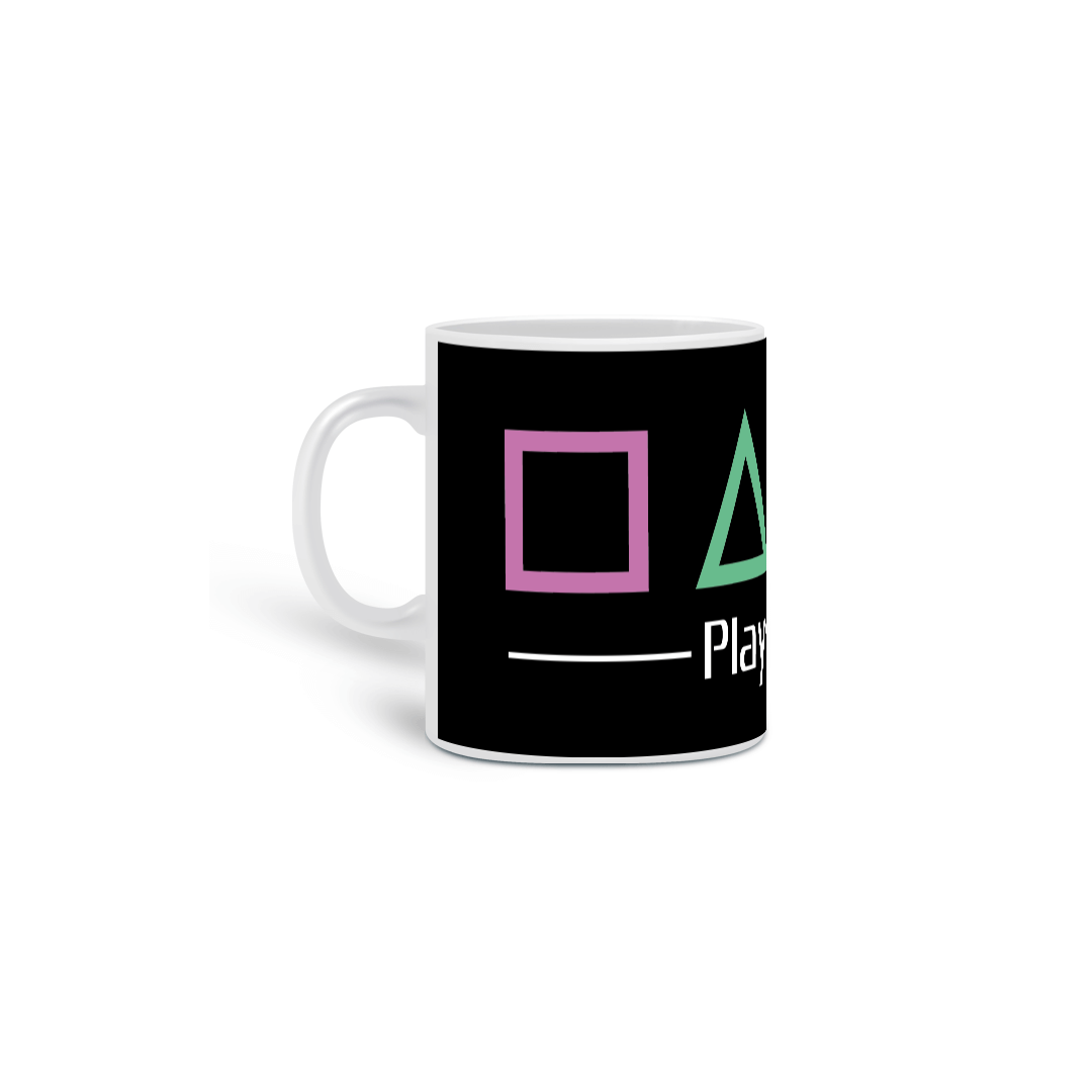 Caneca Botões Playstation