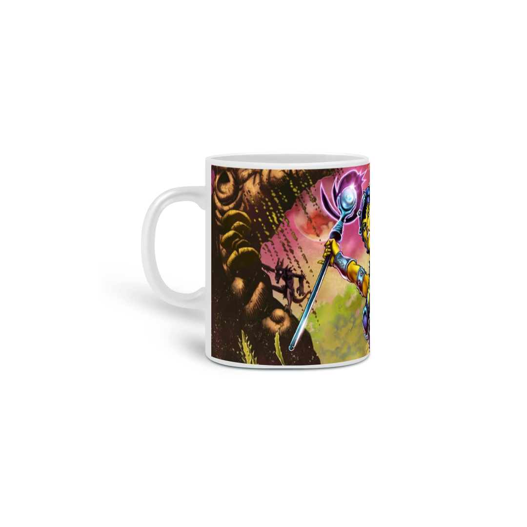Nome do produto  Caneca He Man arte Maligna