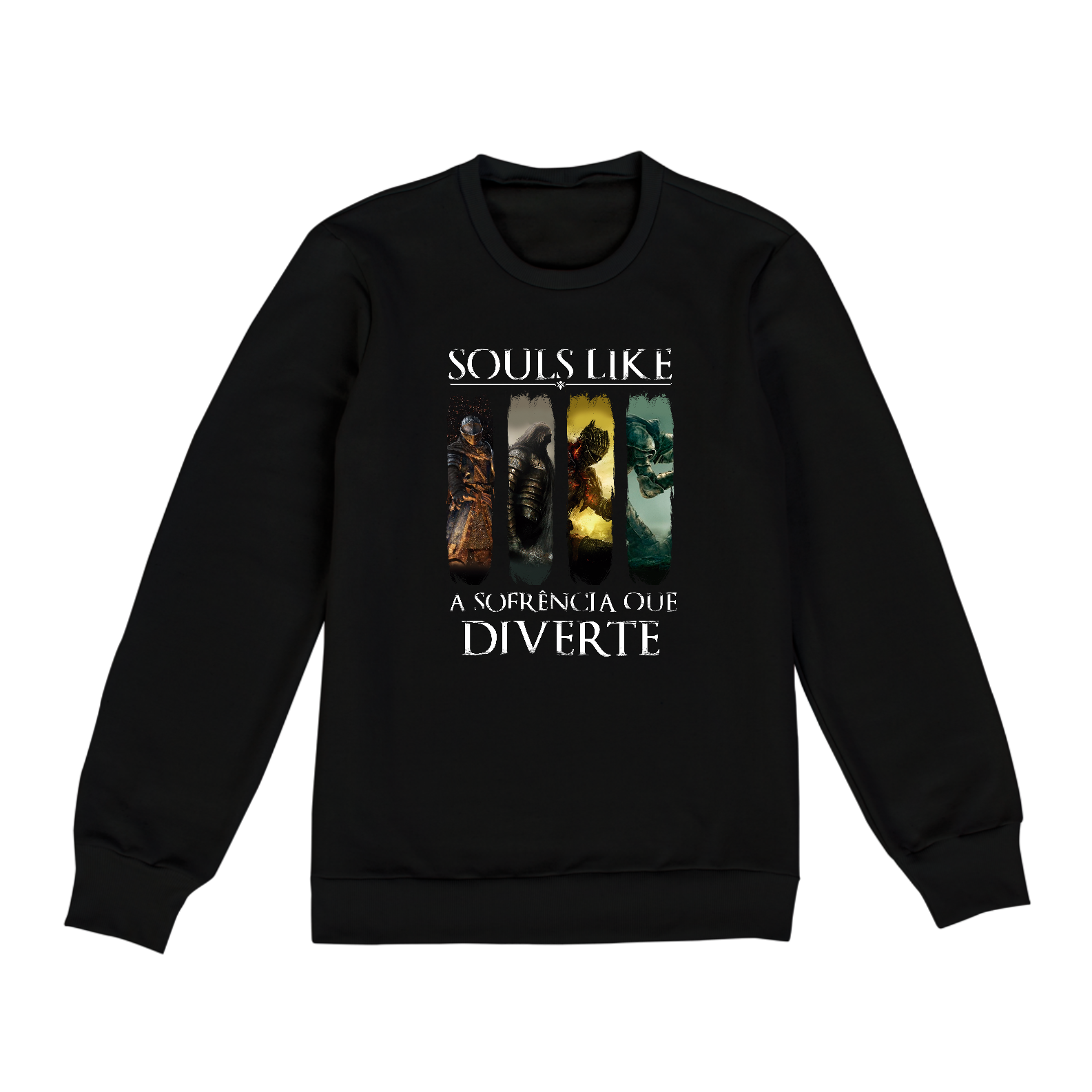 Nome do produto  Moletom Soul Like Sofrência que Diverte Preta