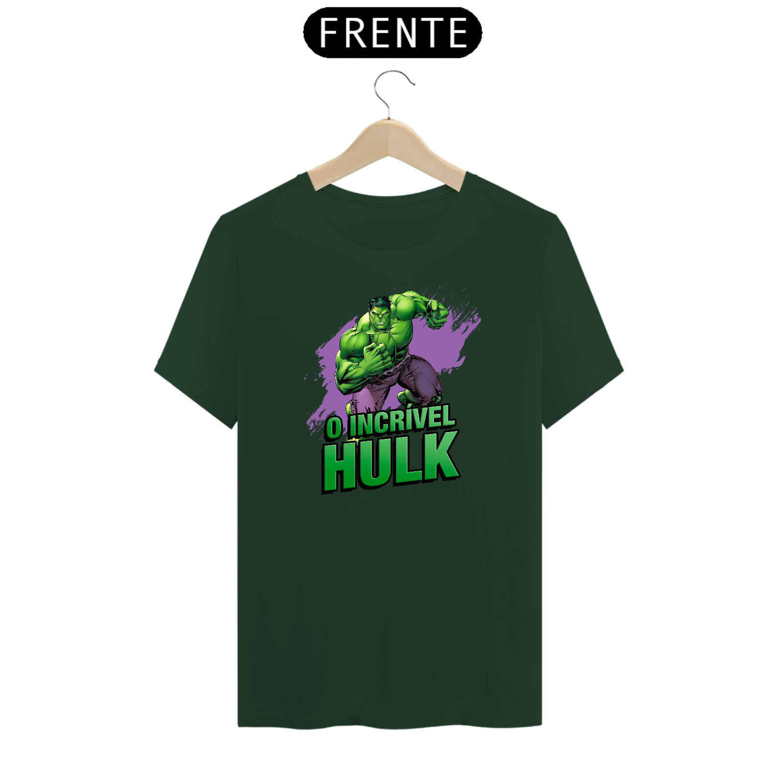 Camiseta o incrível hulk varias cores