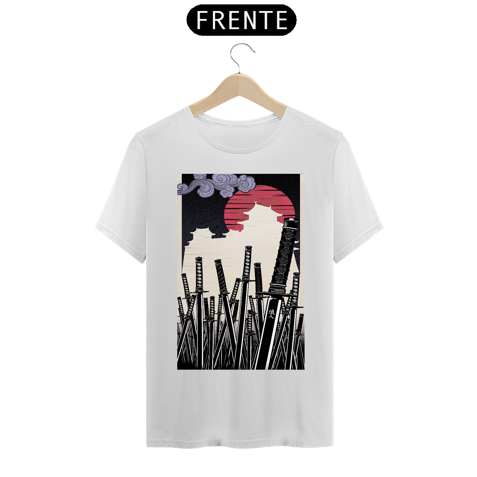 camiseta CEMITERIO ESPADAS