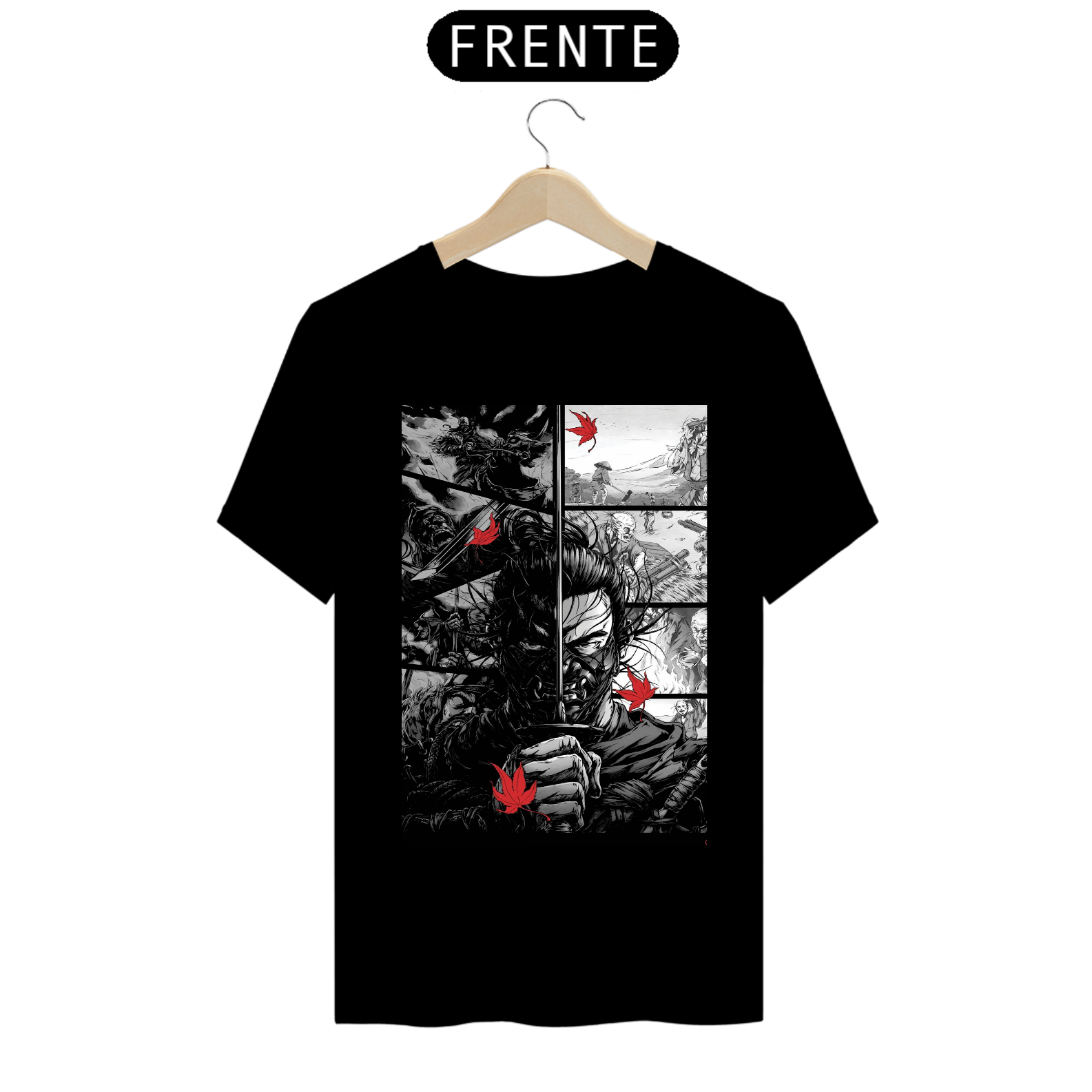 camiseta samurai