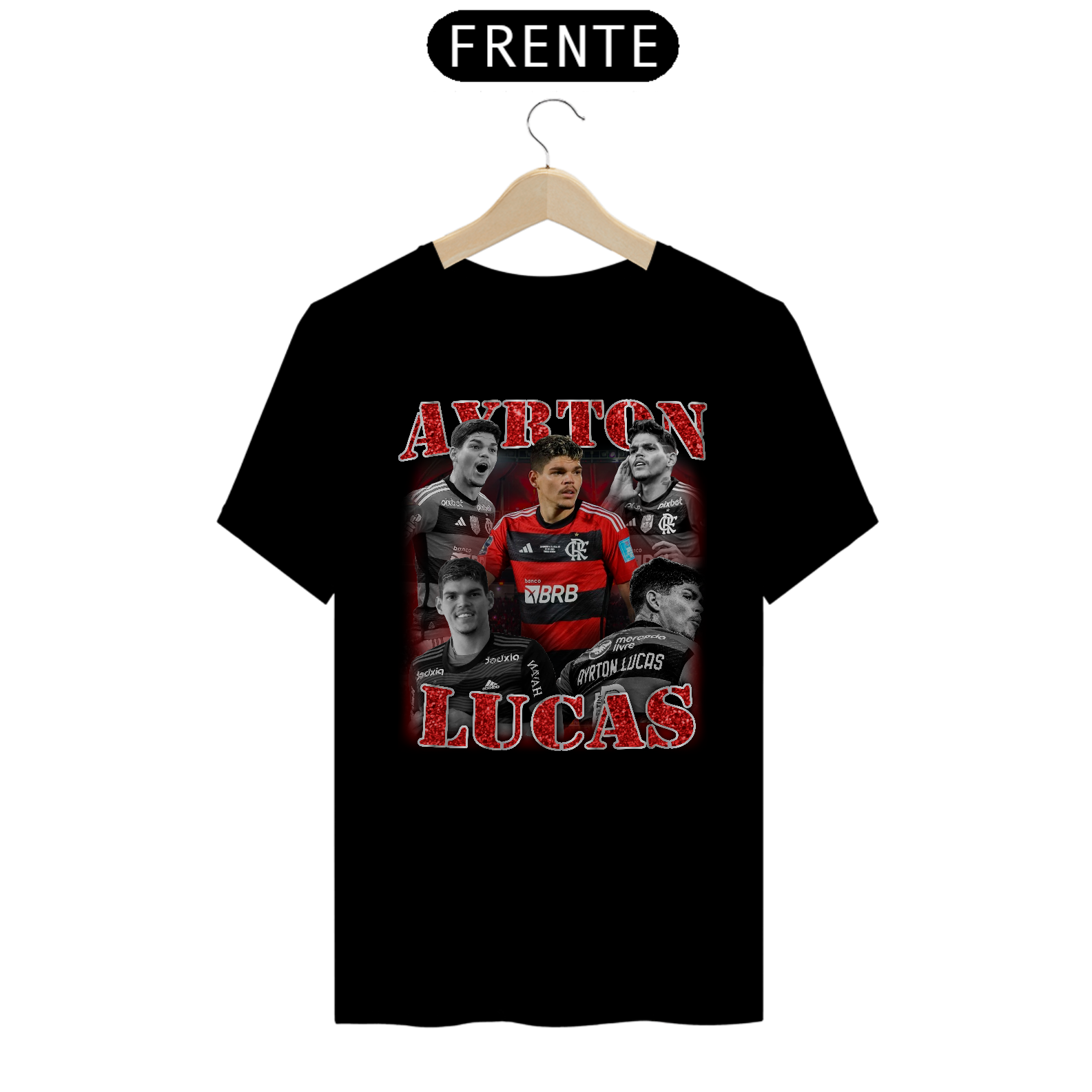 Camiseta Ayrton Lucas Flamengo