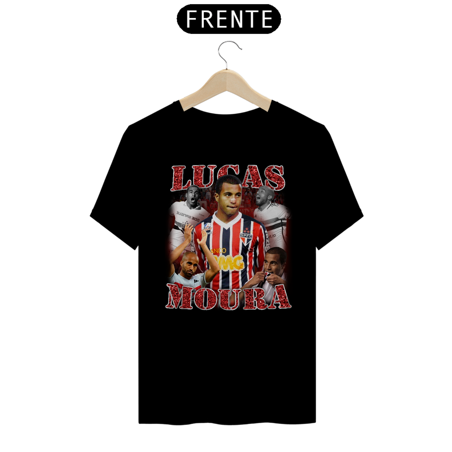 Camiseta Lucas Moura São Paulo