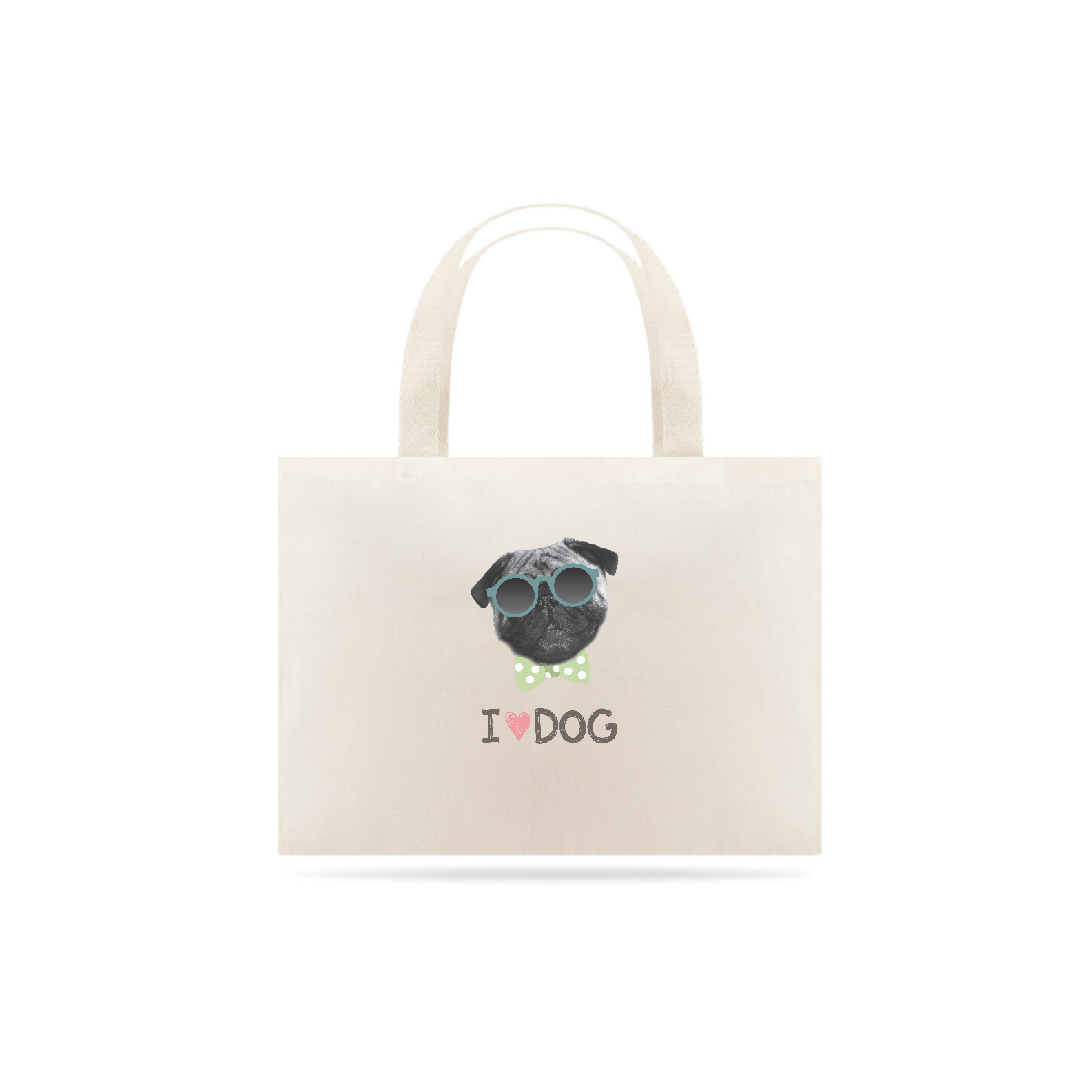Nome do produto  Eco Bag I love dog