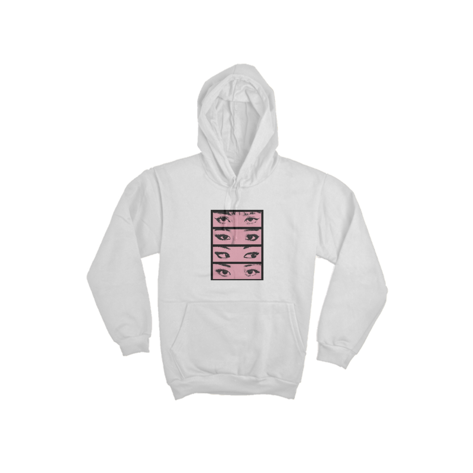 Moletom Canguru Olhos Blackpink 