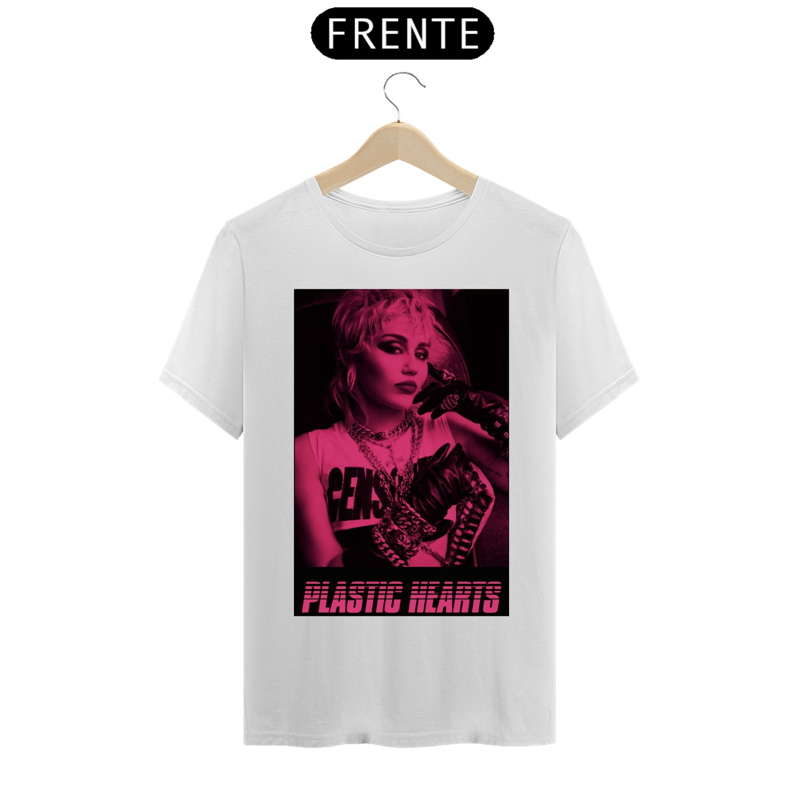 Camiseta Plastic Hearts Miley Cyrus 