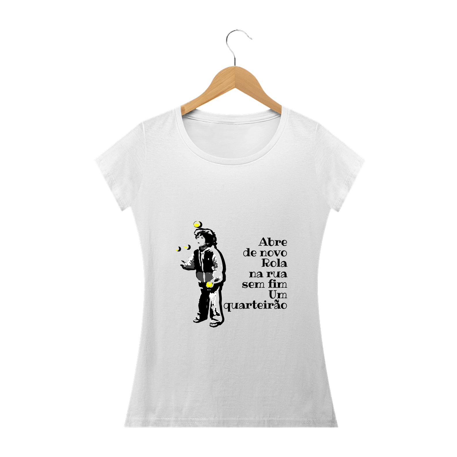 Nome do produto  Camiseta longa- Malabarismo