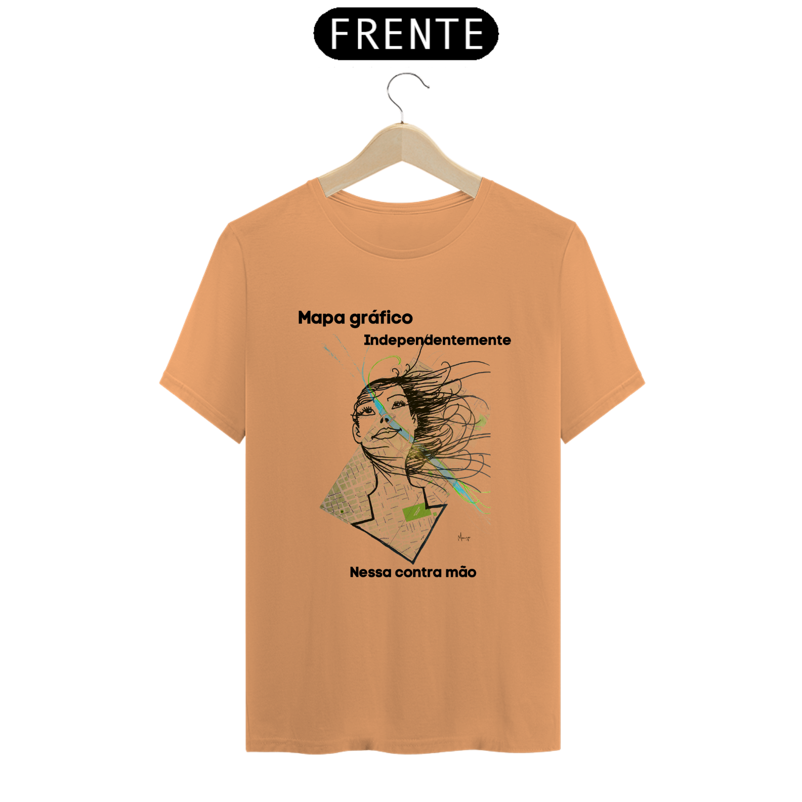 Nome do produto  Mapa, camiseta