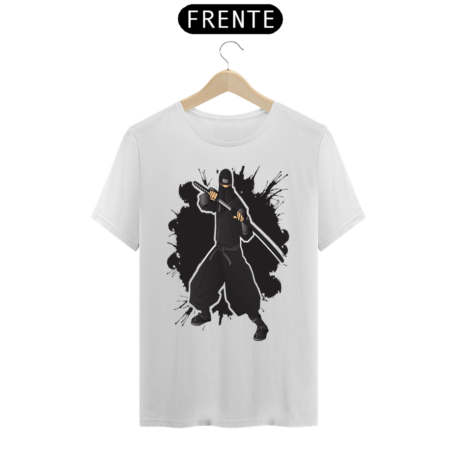 Camiseta Ninja Preto