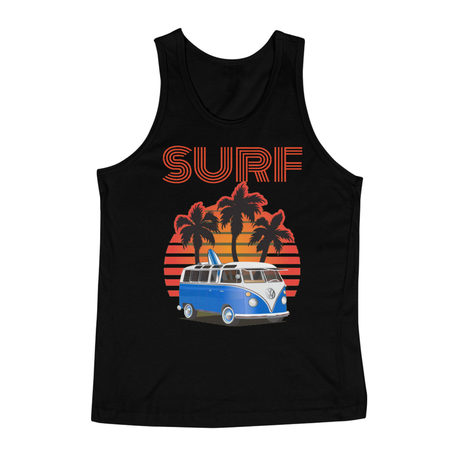 Camiseta Regata Surf Beach VW