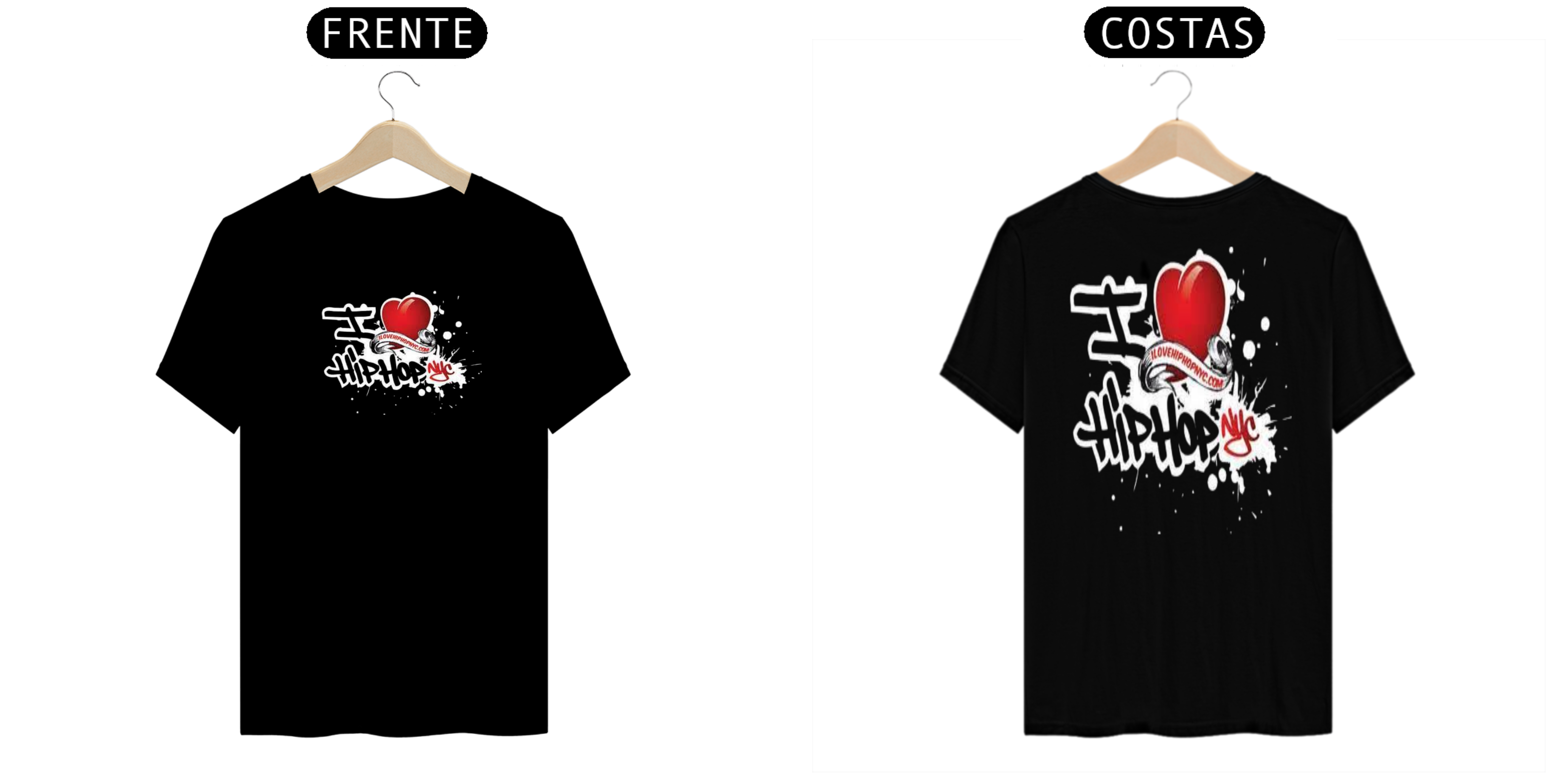 Camiseta I love HipHop