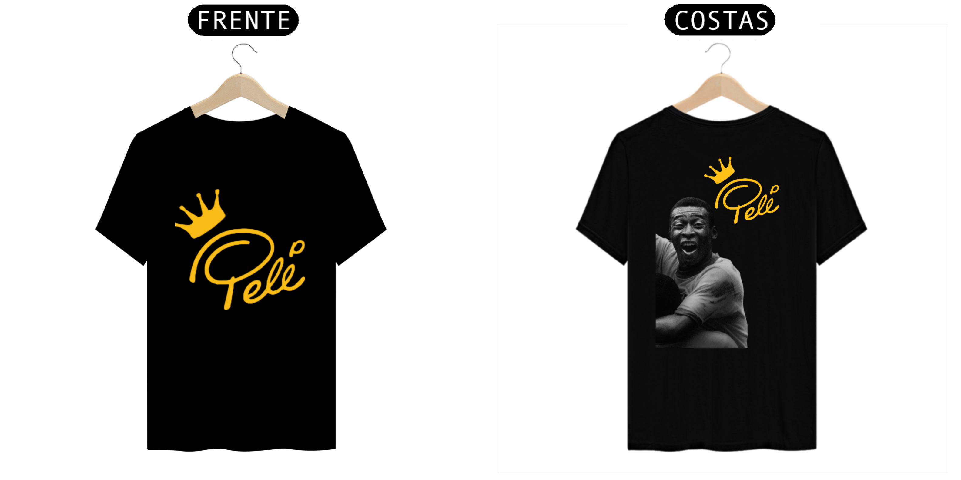 Camiseta Rei Pelé 