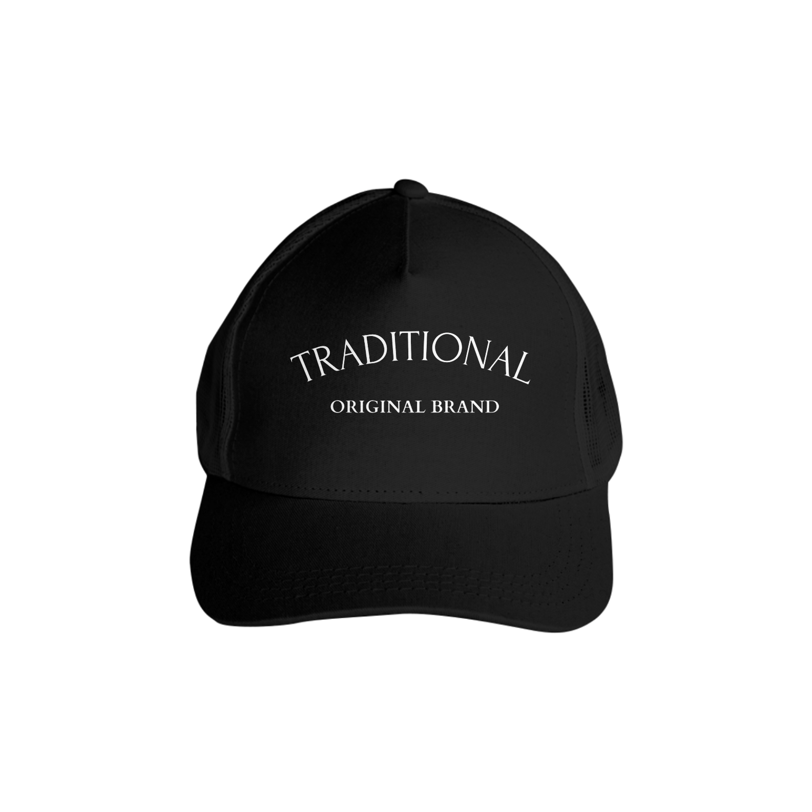 Boné traditional preto