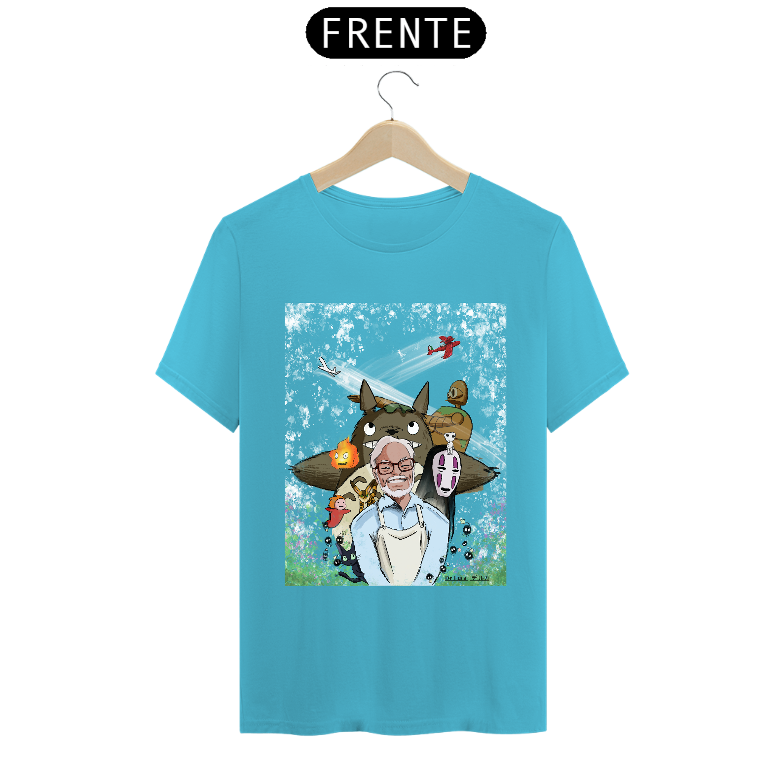 Camiseta Hayao Miyazaki *Quality*