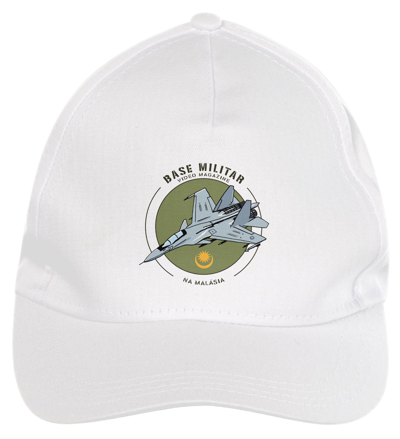 bone - base militar- malasia- branco 