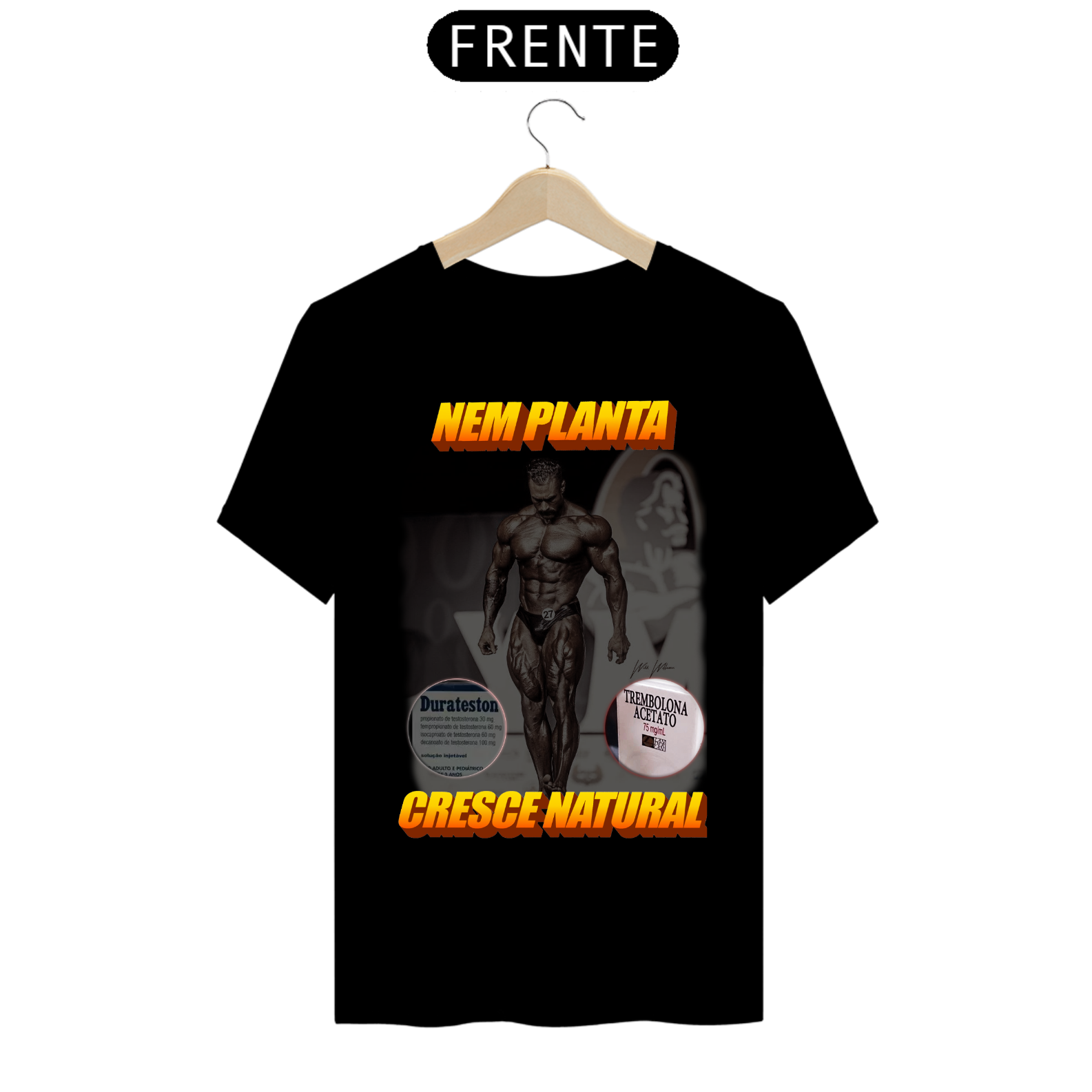 NEM PLANTA CRESCE NATURAL T-SHIRT