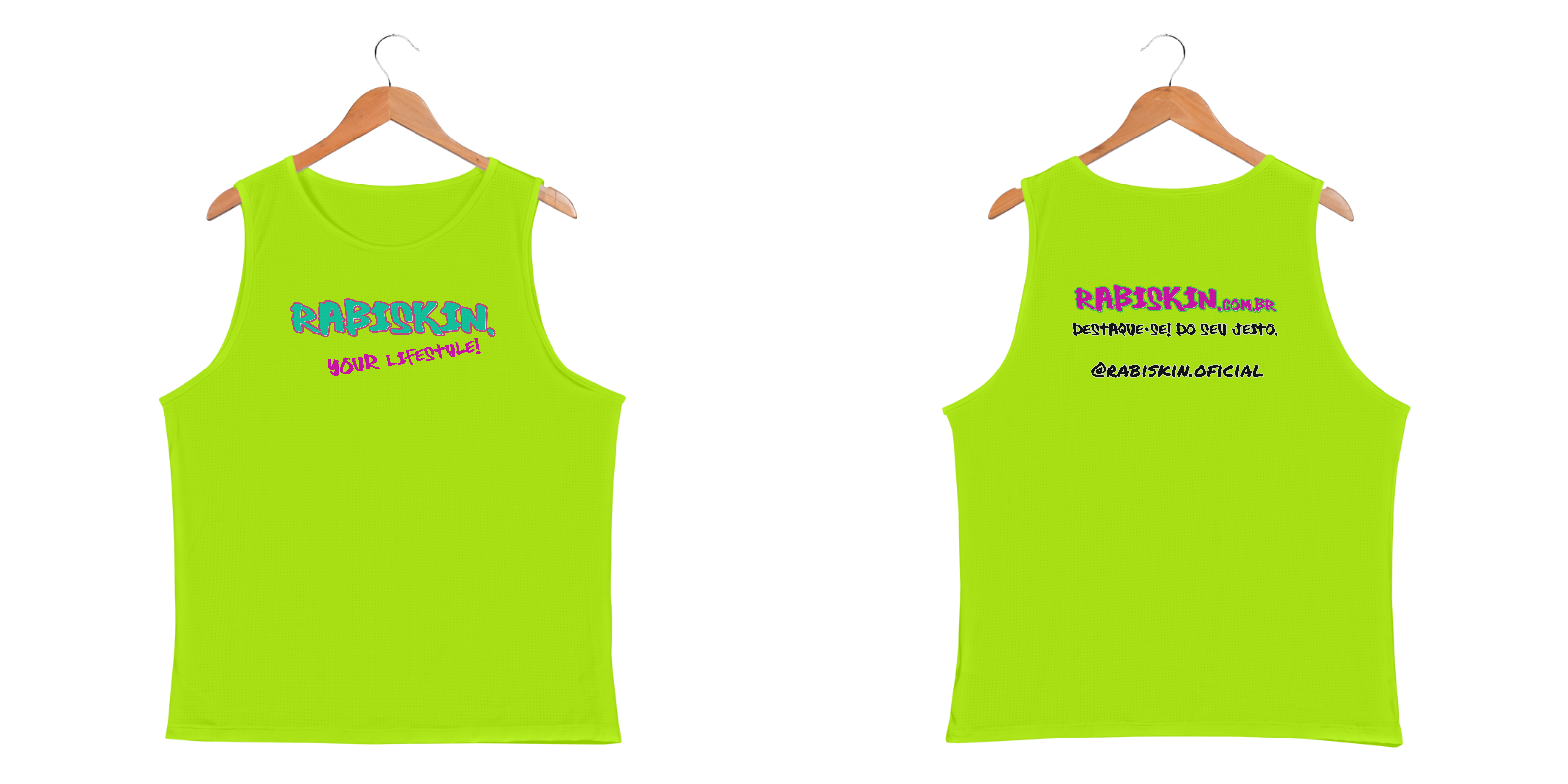 Regata Esportiva Dry UV I Rabiskin I Frente e Verso