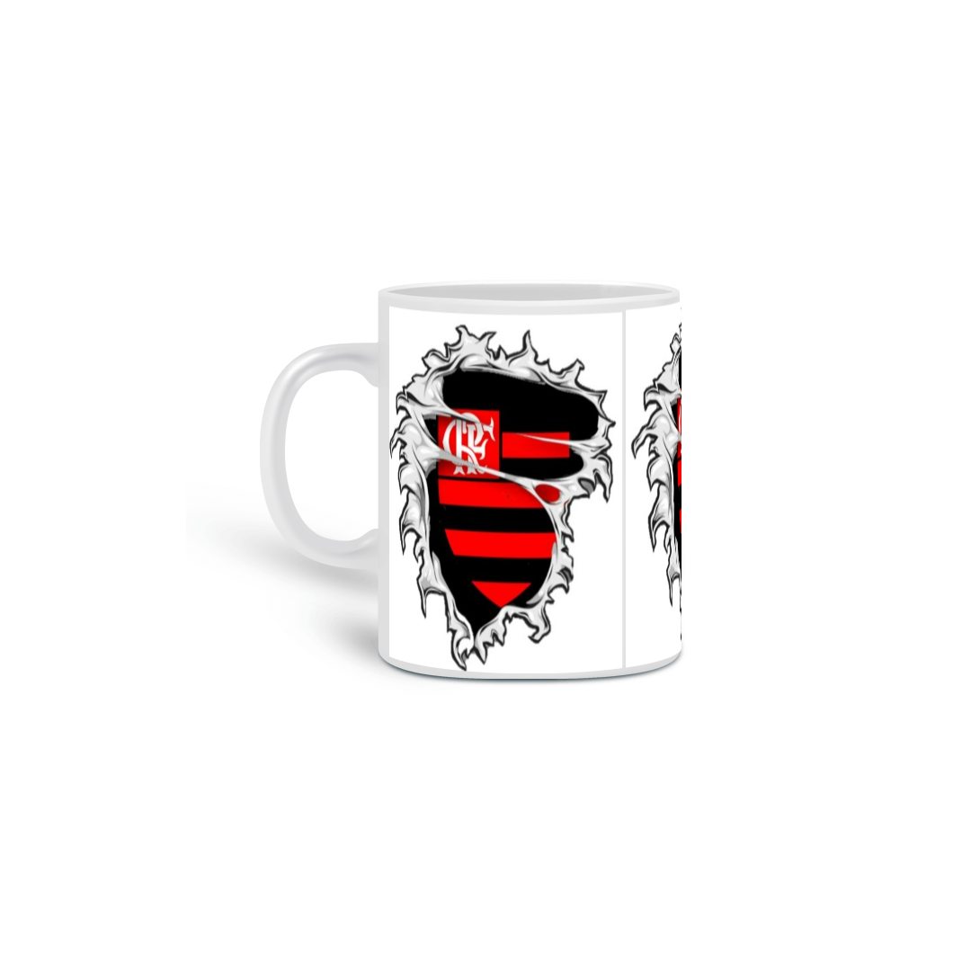 Caneca personalizada do flamengo.