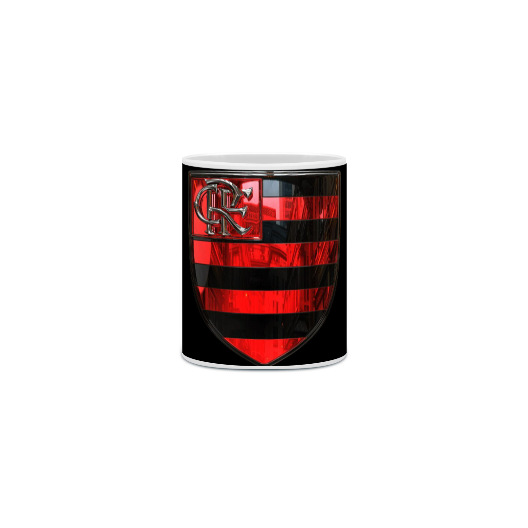 Caneca personalizada com o escudo do mais querido.