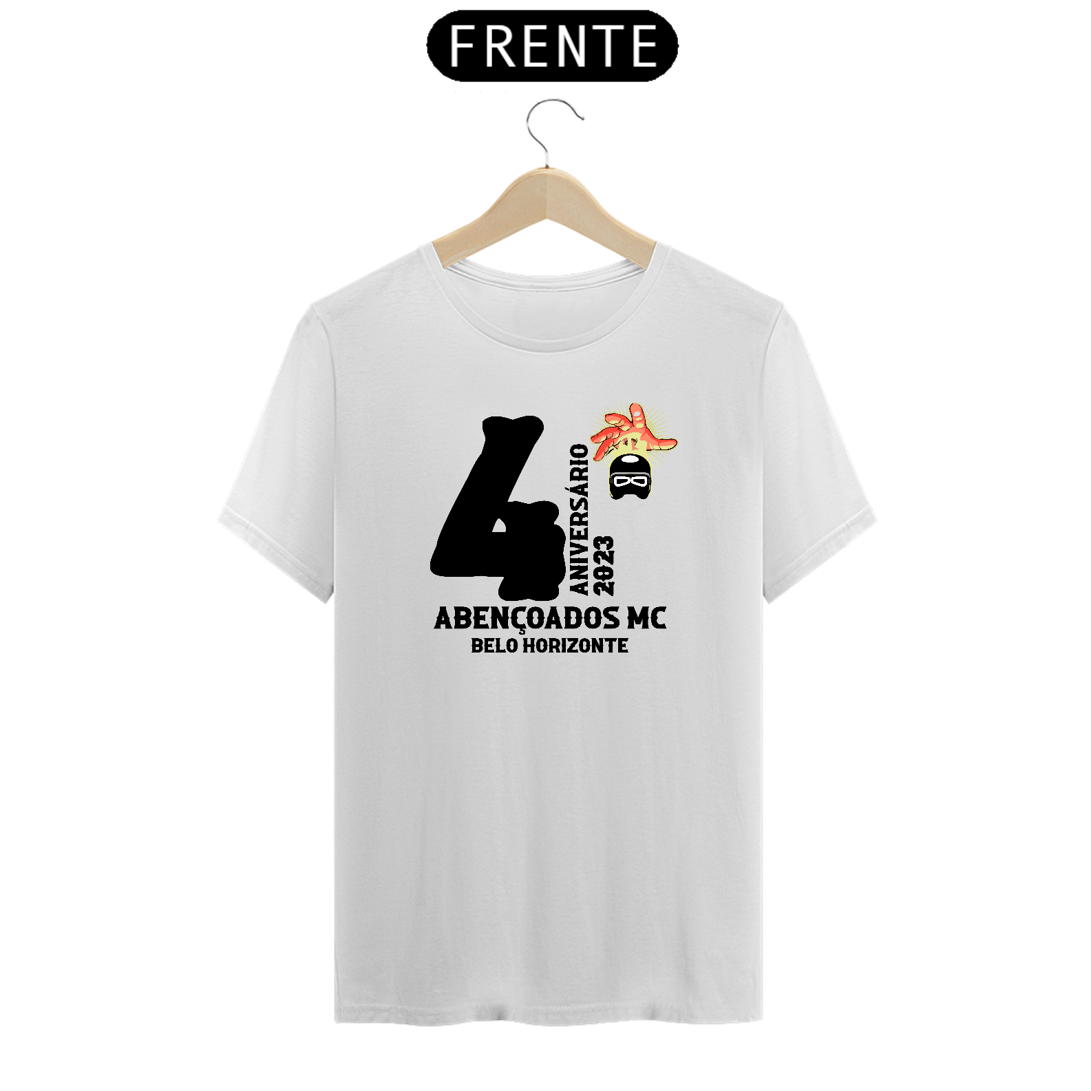 Camiseta 4 Niver Abençoados MC BH