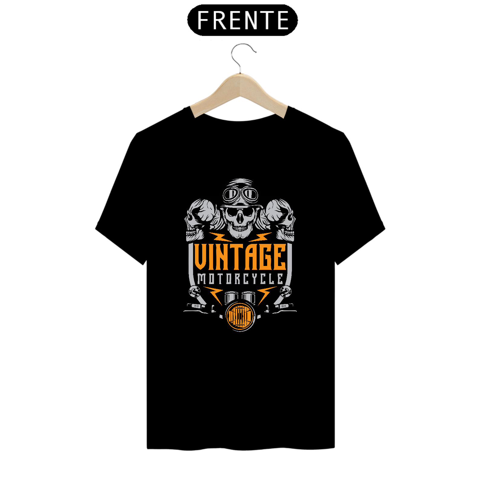 Camiseta 3 caveiras