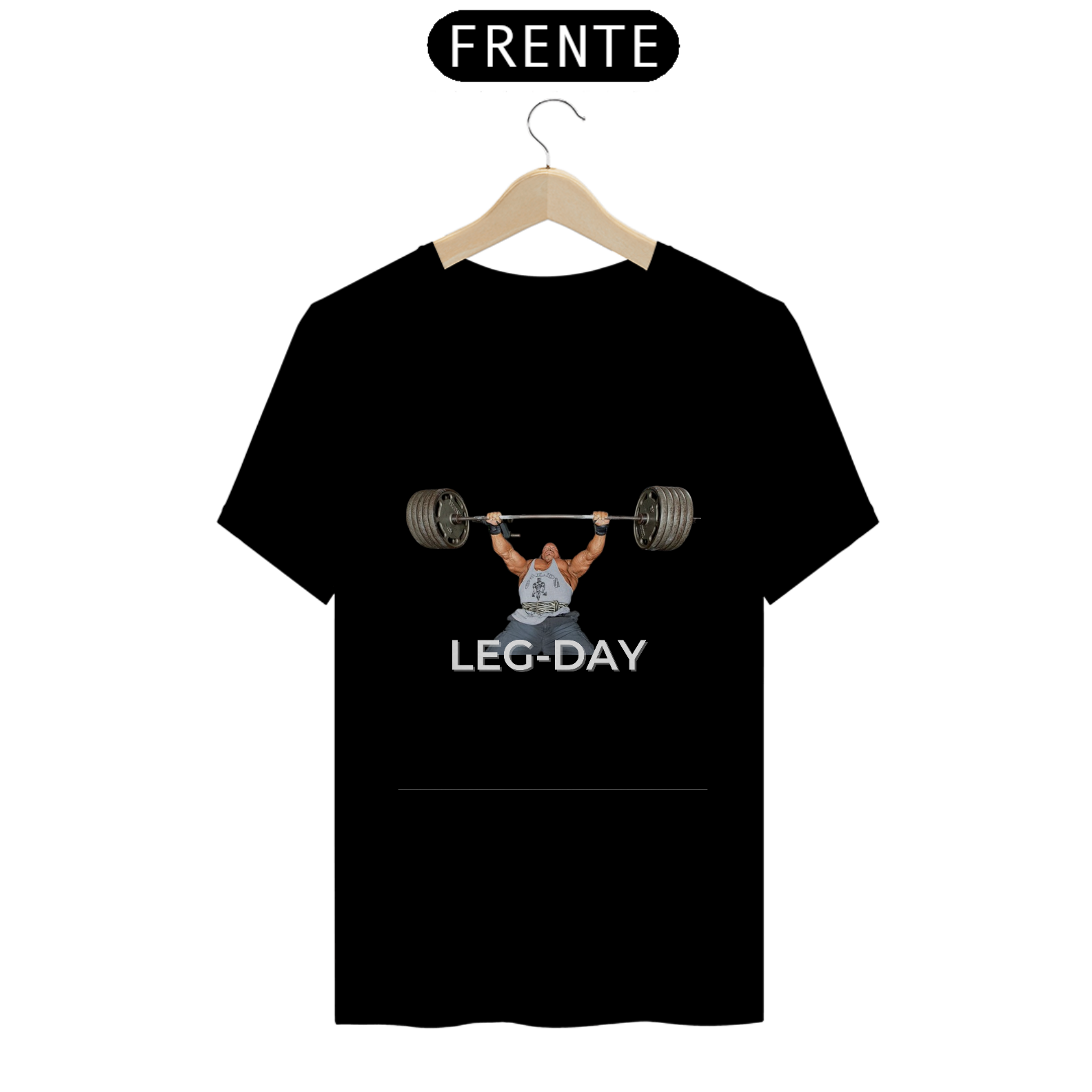 CAMISA LEG-DAY PRETA