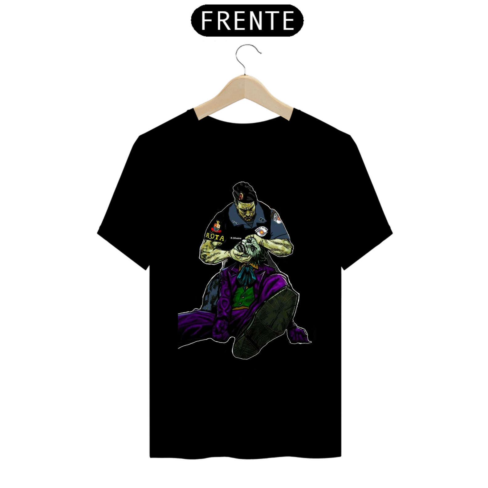 Camisa estampa da rota 