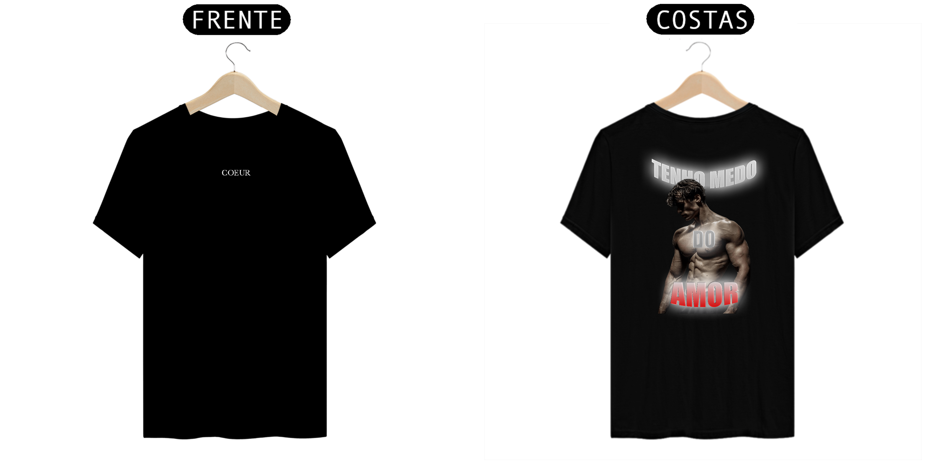 Tenho Medo do Amor (Preta)