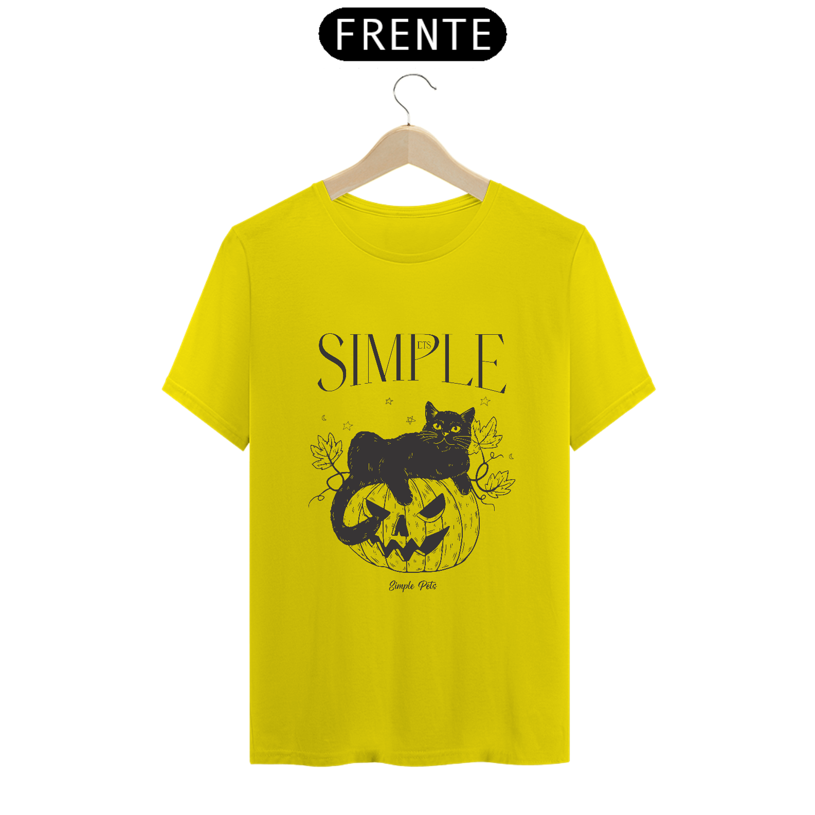 Camiseta Simple Pets - Cat Simple
