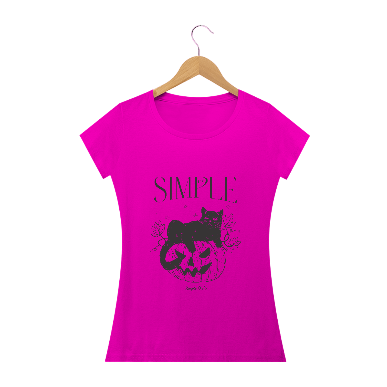 Camiseta Simple Pets - Cat Simple