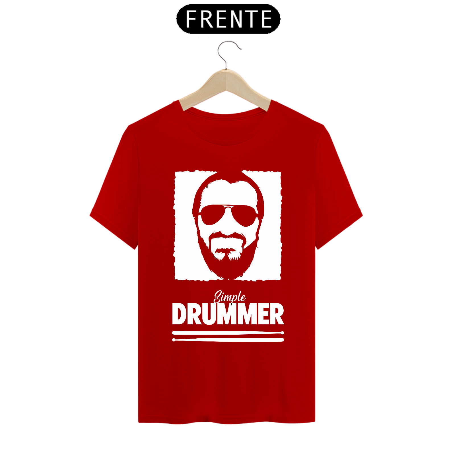 Camiseta Simple Drummer - RS