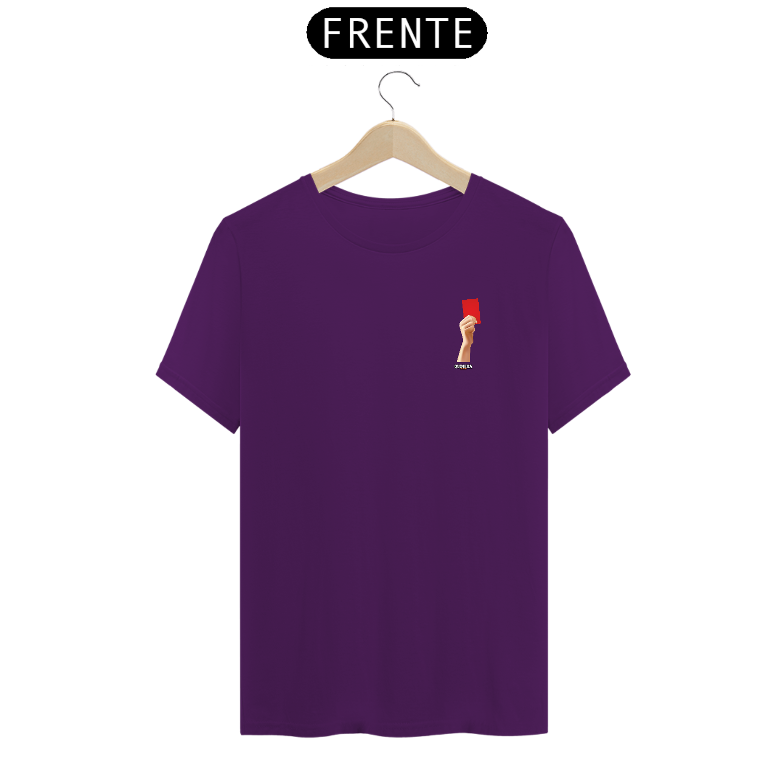 Camiseta / Cartão Vermelho