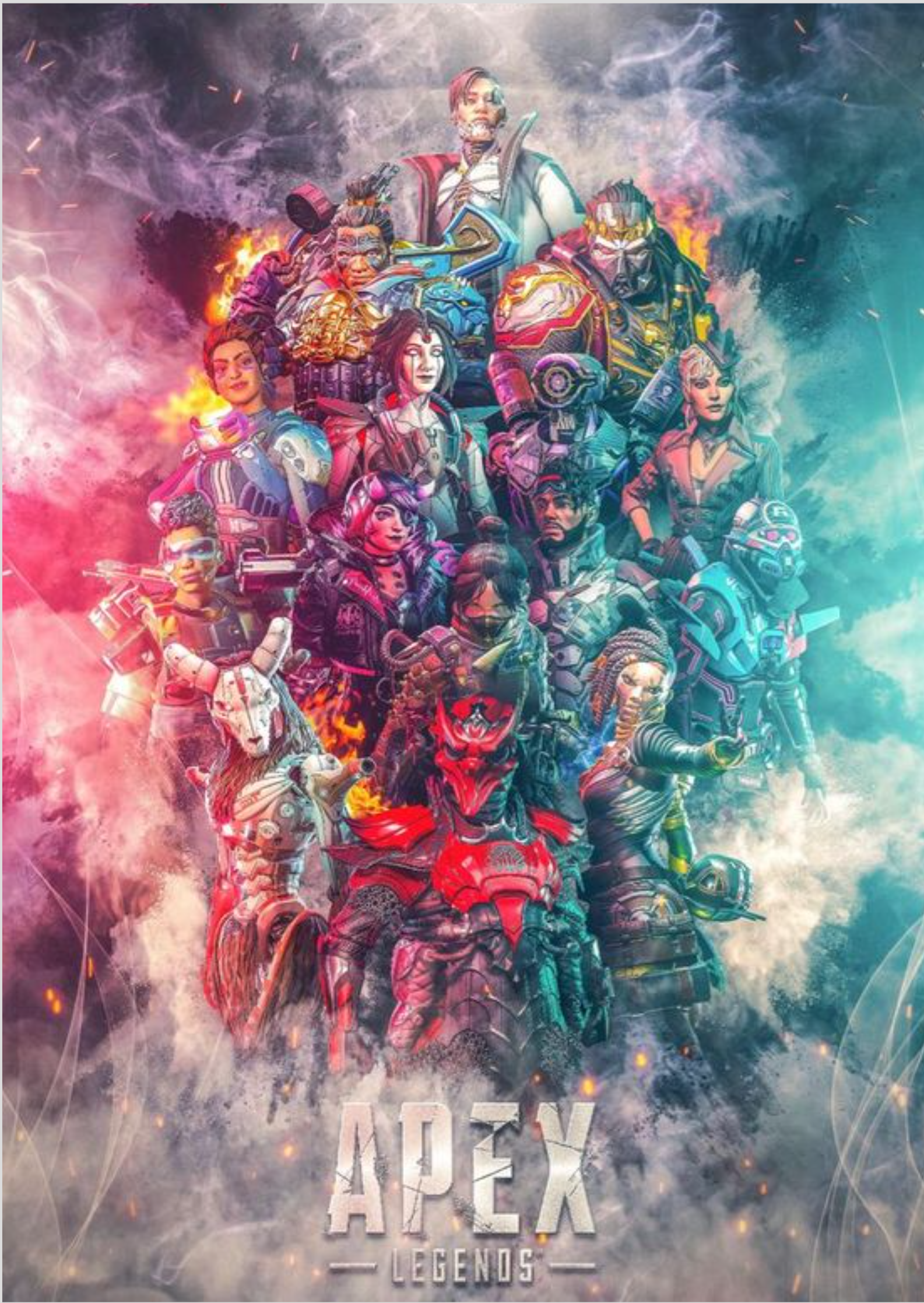 Poster Apex legends de alta qualidade