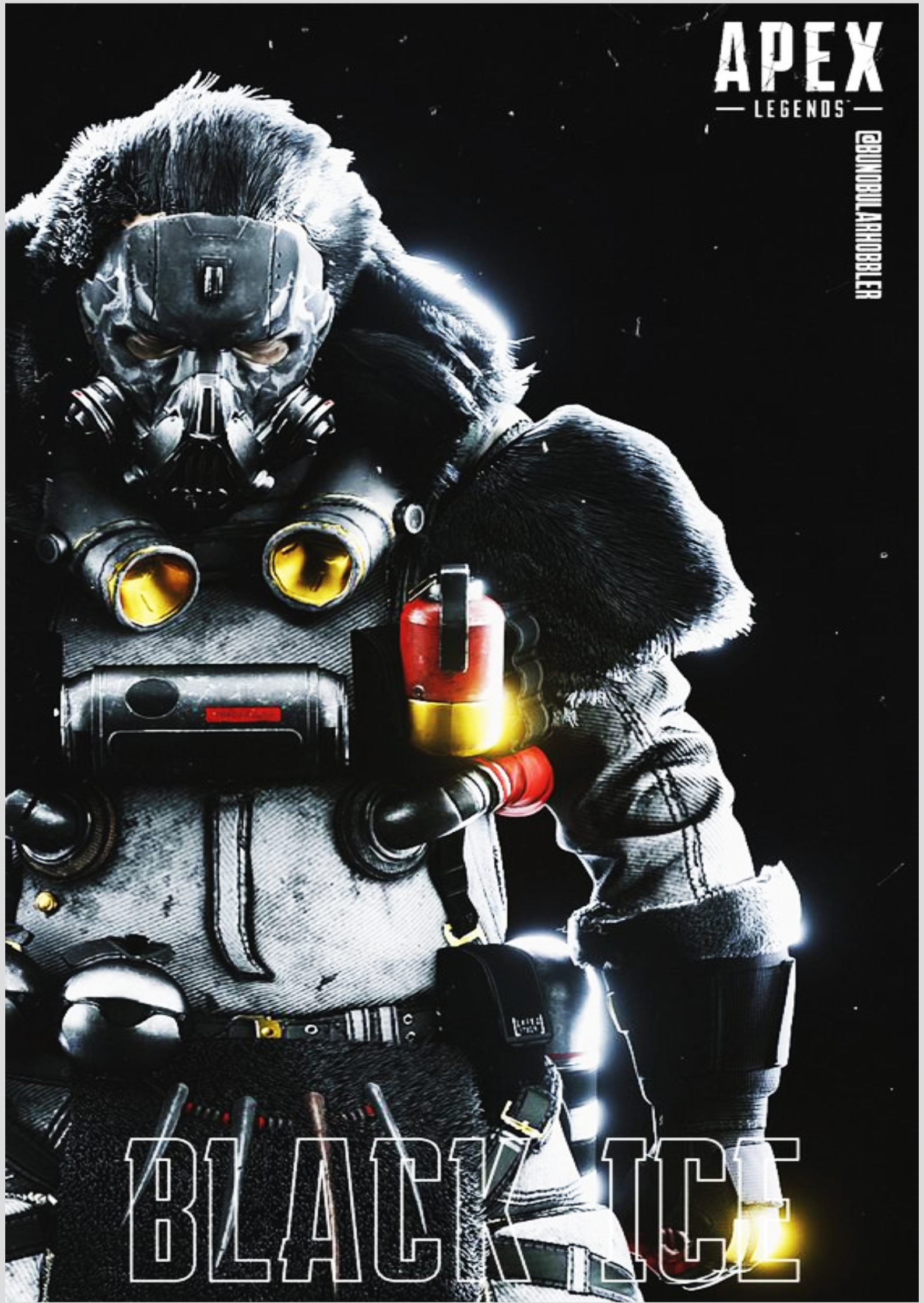 Poster Apex legends caustic main